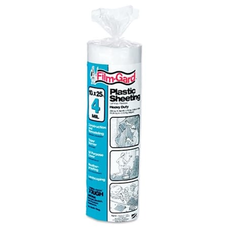 Berry Plastics Berry Plastics 626170 Clear Polyethylene Sheeting; 10 x 25 ft. 4Mil 151183